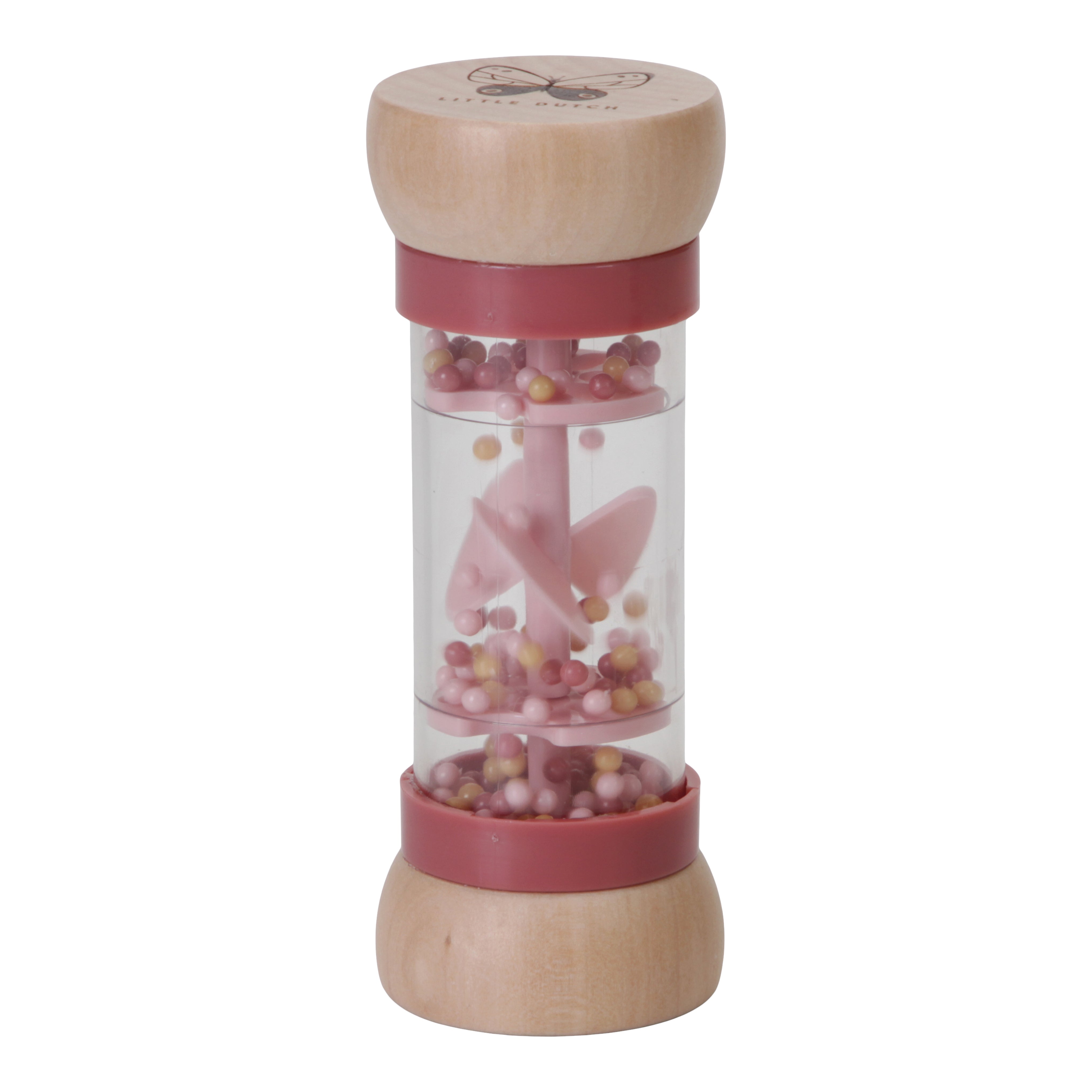 Image of Little Dutch Wooden Rainmaker- Pink