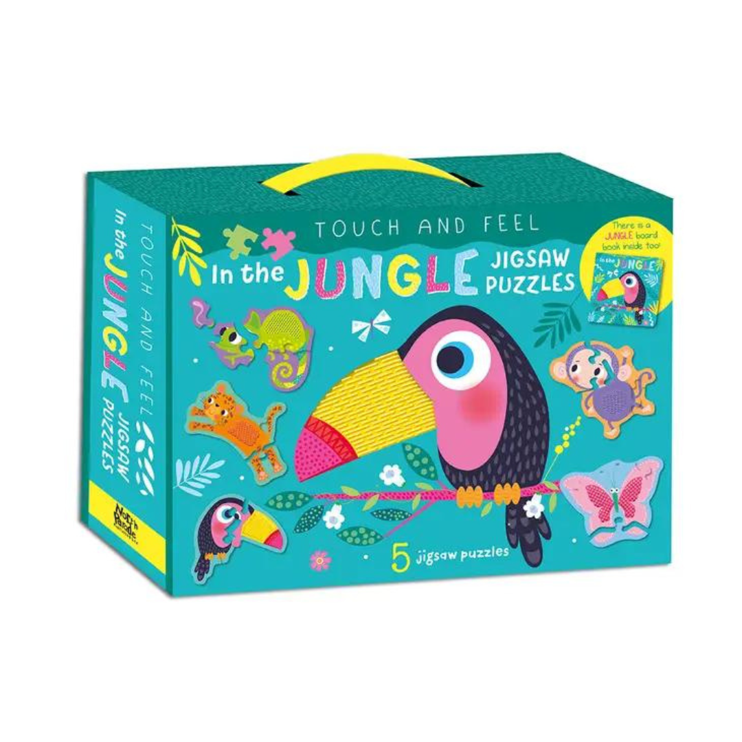 Image of In the Jungle Jigsaw Puzzles - Touch and Feel  S% Ll L o 8 @ - S H G L rvzzies 