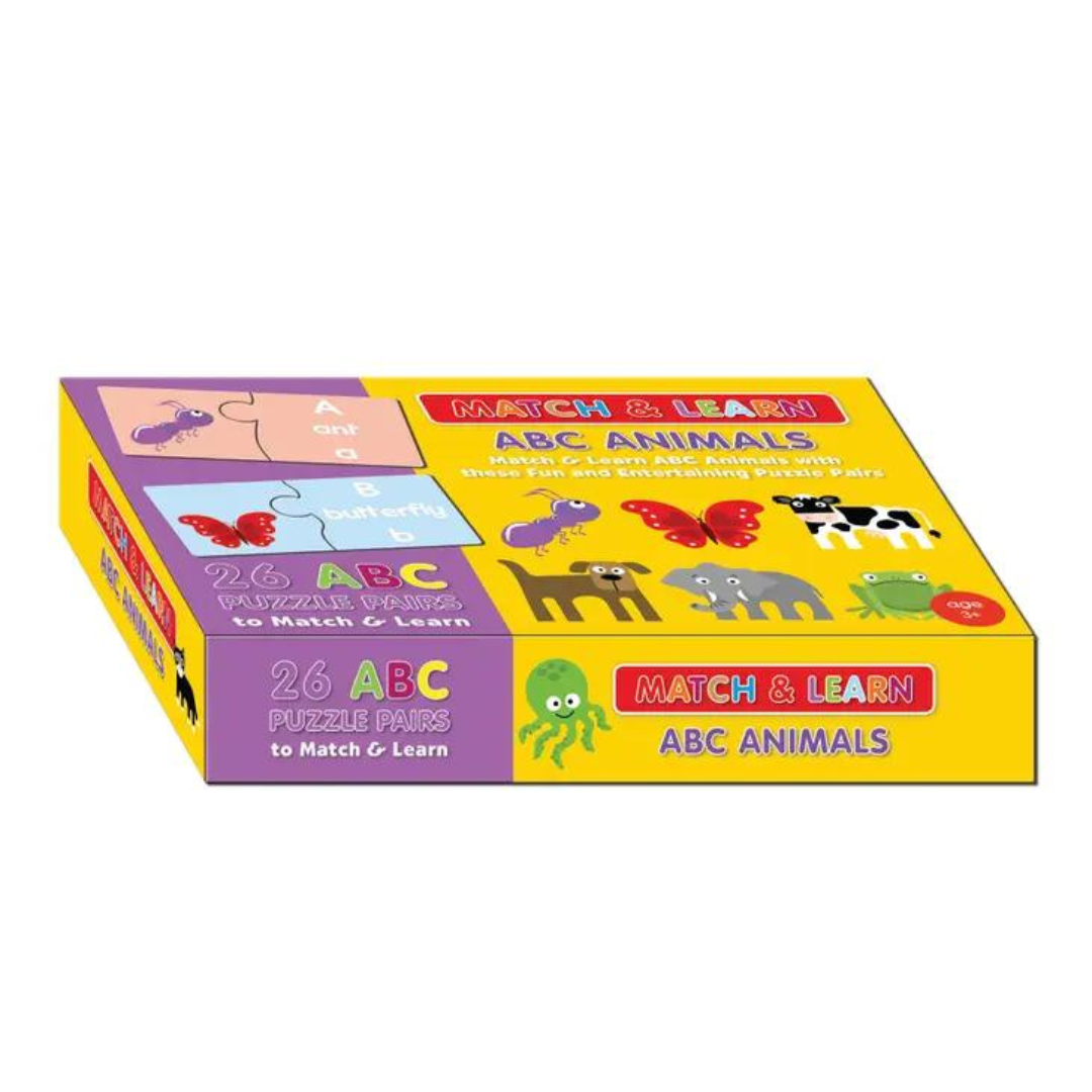 Image of Puzzle Pairs - ABC Animals to Match Learn 