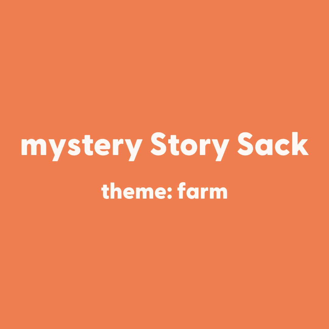 Image of MYSTERY STORY SACK/PREVIOUS STORY SACK - FARM mystery Story Sack theme: farm 