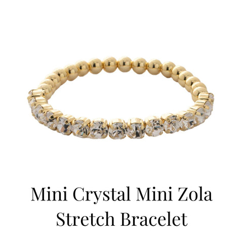 Mini Crystal Mini Zola Stretch Bracelet