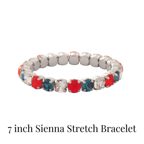 7 inch Sienna Stretch Bracelet