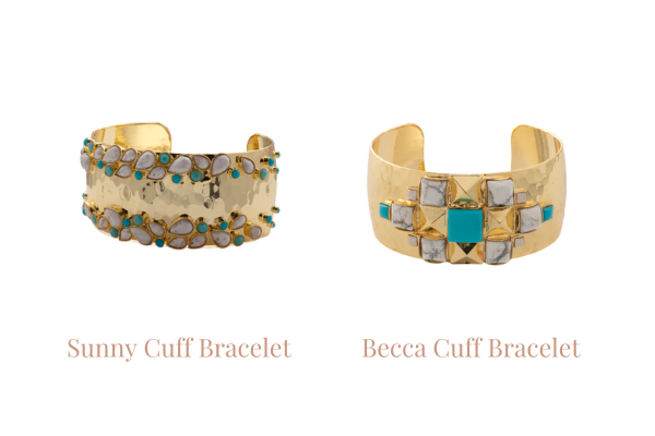 Sunny Cuff Bracelet, Becca Cuff Bracelet