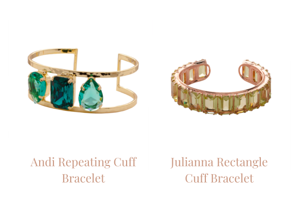 andi Repeating cuff bracelet, julianna rectangle cuff bracelet
