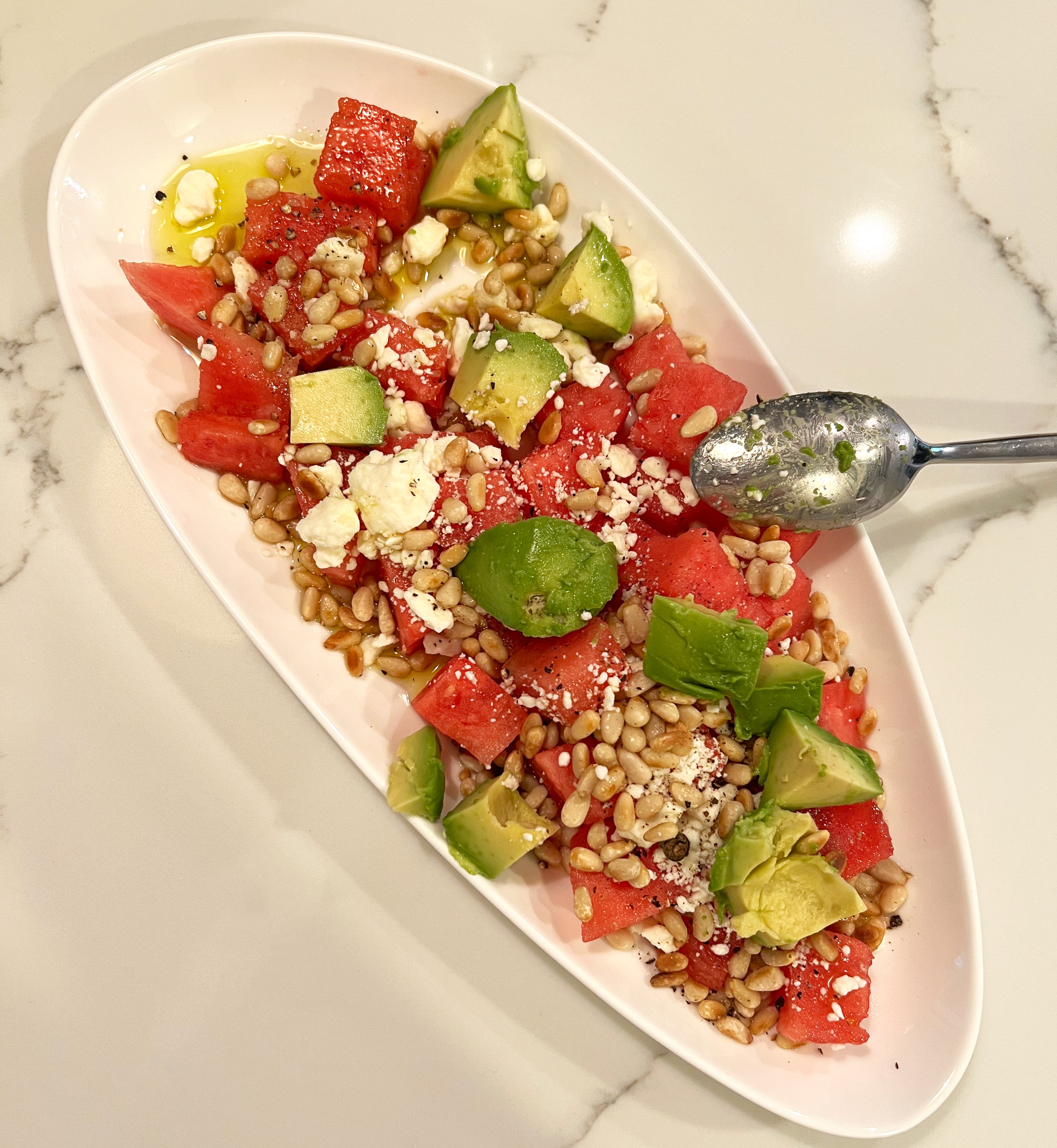 KaleJunkie Watermelon Salad