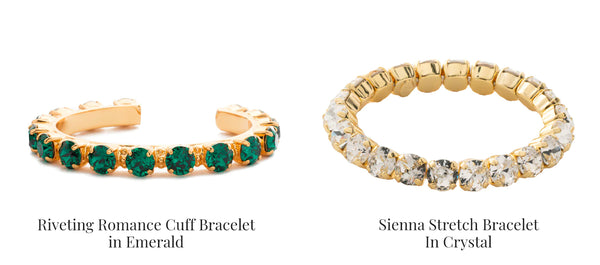 Riveting Romance Cuff Bracelet, Sienna Stretch Bracelet