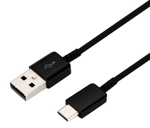 USB Type-C to USB Sync and Charge Cable 1 metre length (C-USB-T-C-BLK)