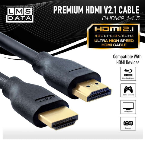 Cable Hdmi Premium Apantallado V2.0 Ultra Hd Tv 2160p 4k Arc 2 M De Largo  Negro con Ofertas en Carrefour