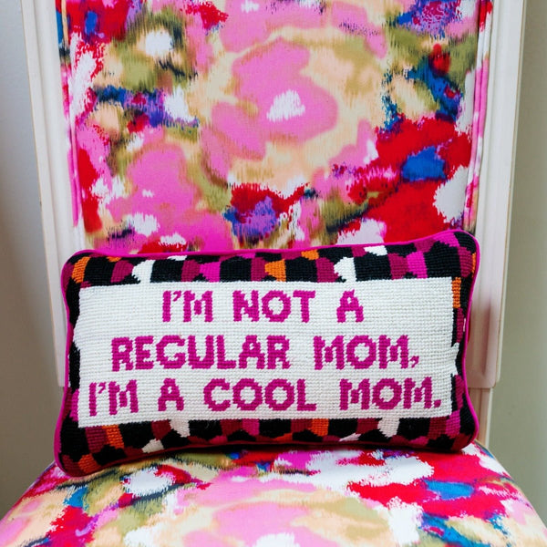 Get What You Get Needlepoint Pillow