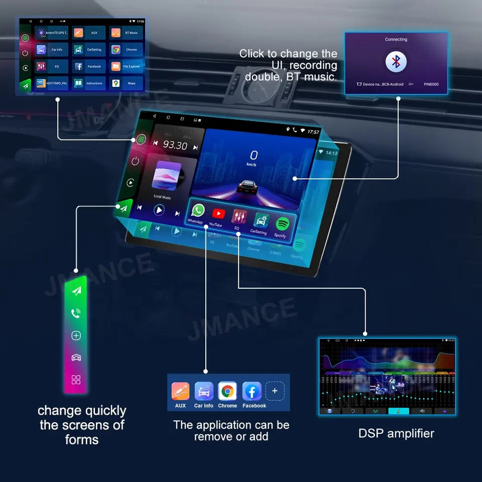 What Feature Does the Android Head Unit Car Stereo Have? | Pluscenter