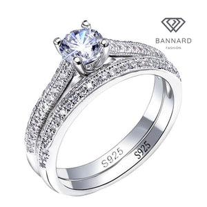 100% 925 Sterling Silver Simple Design Ring - Bannard Fashion