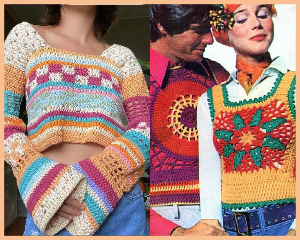 70s Crotchets and Sweaters
