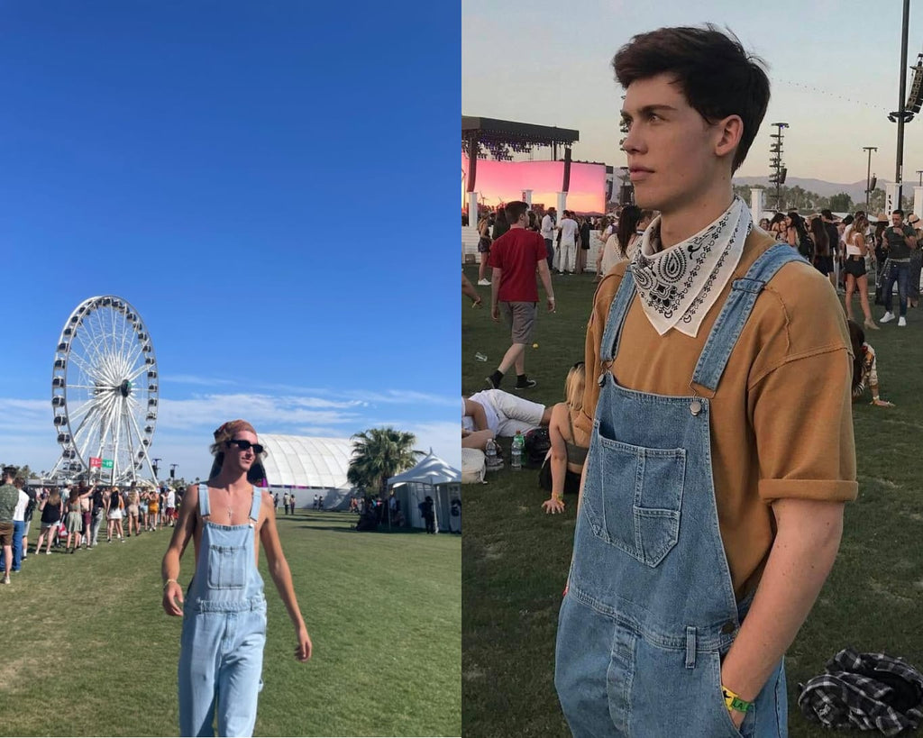 Dungarees outfit style for men