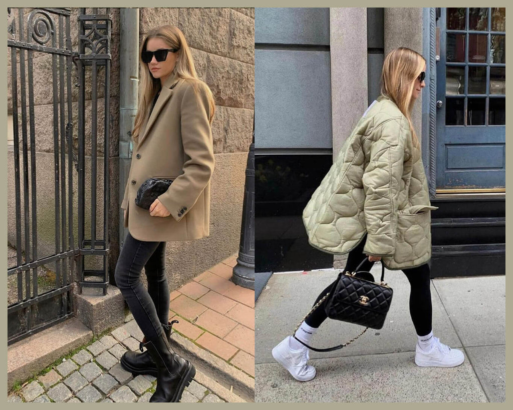 How To Wear An Oversized Jacket With Style – Domno Vintage