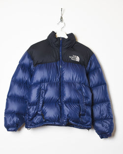 Vintage 90s Navy The North Face Nuptse 700 Down Puffer Jacket - X