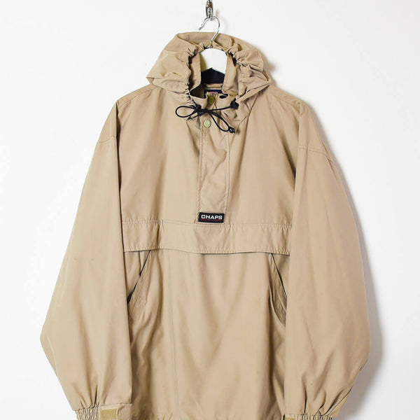 Ralph Lauren Chaps Hooded Windbreaker Jacket - Large | Domno Vintage