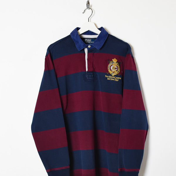 Ralph Lauren Polo New York 1967 Rugby Shirt - X-Large | Domno Vintage
