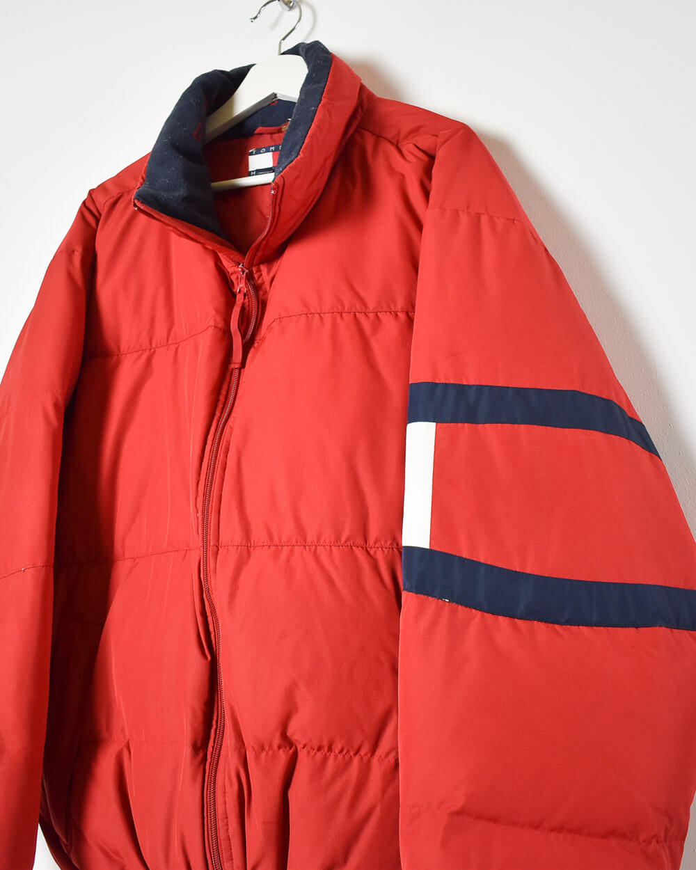 Tommy Hilfiger Puffer Jacket - X-Large | Domno Vintage