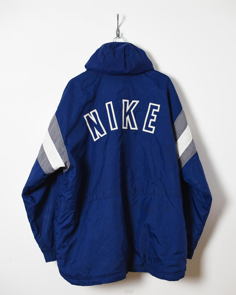 nike navy coat