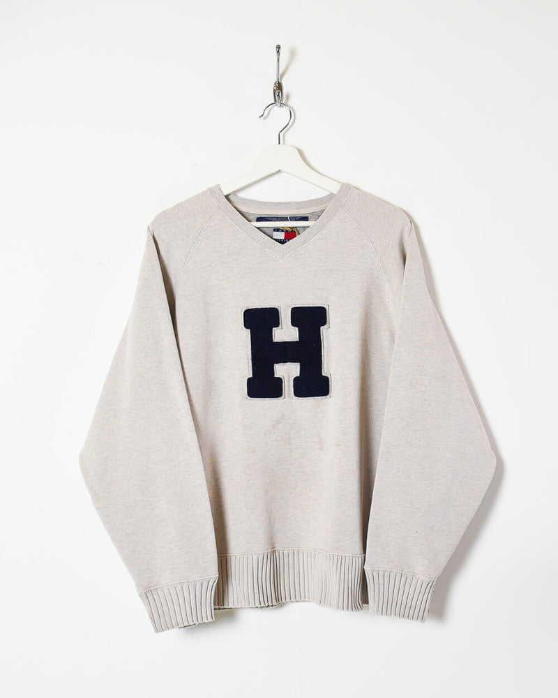 Vintage Hilfiger Knitted Sweatshirt - Large– Domno Vintage