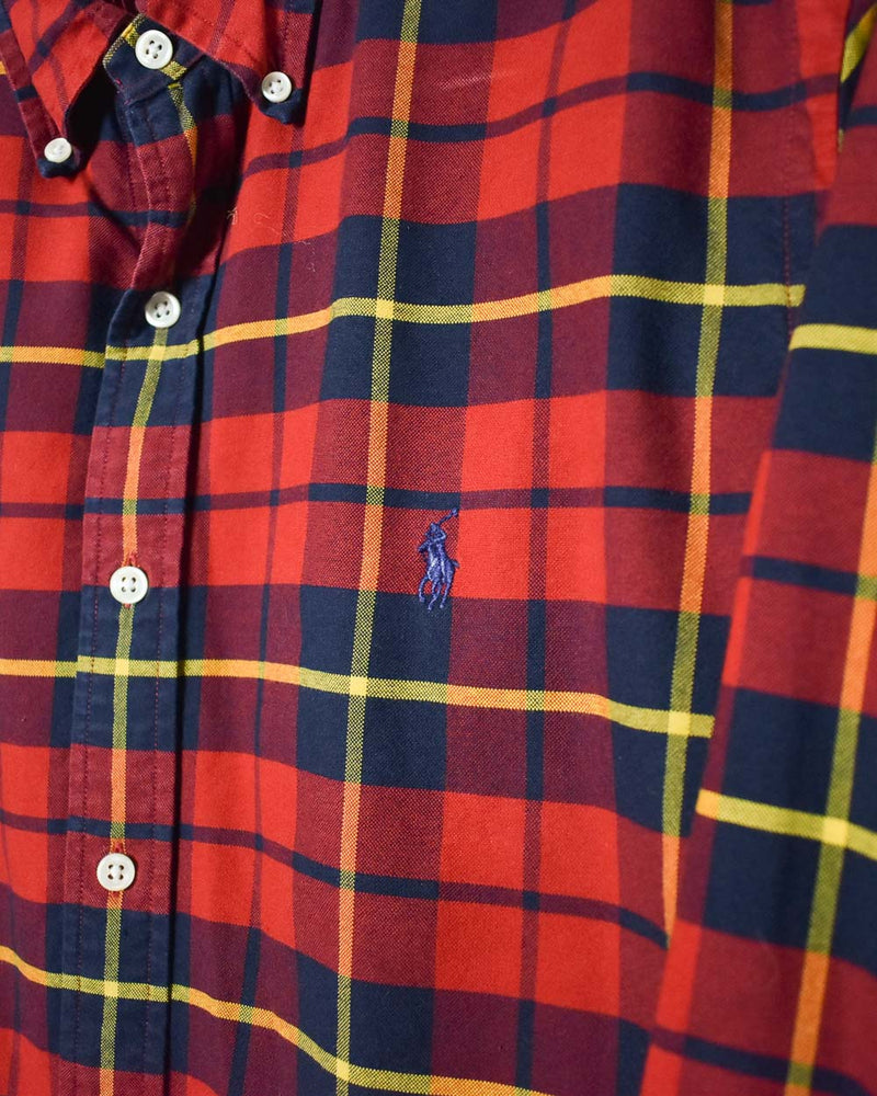 Polo Ralph Lauren Flannel Shirt - Large | Domno Vintage