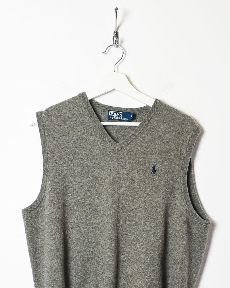Polo Ralph Lauren Knitted Sweater Vest - Small | Domno Vintage