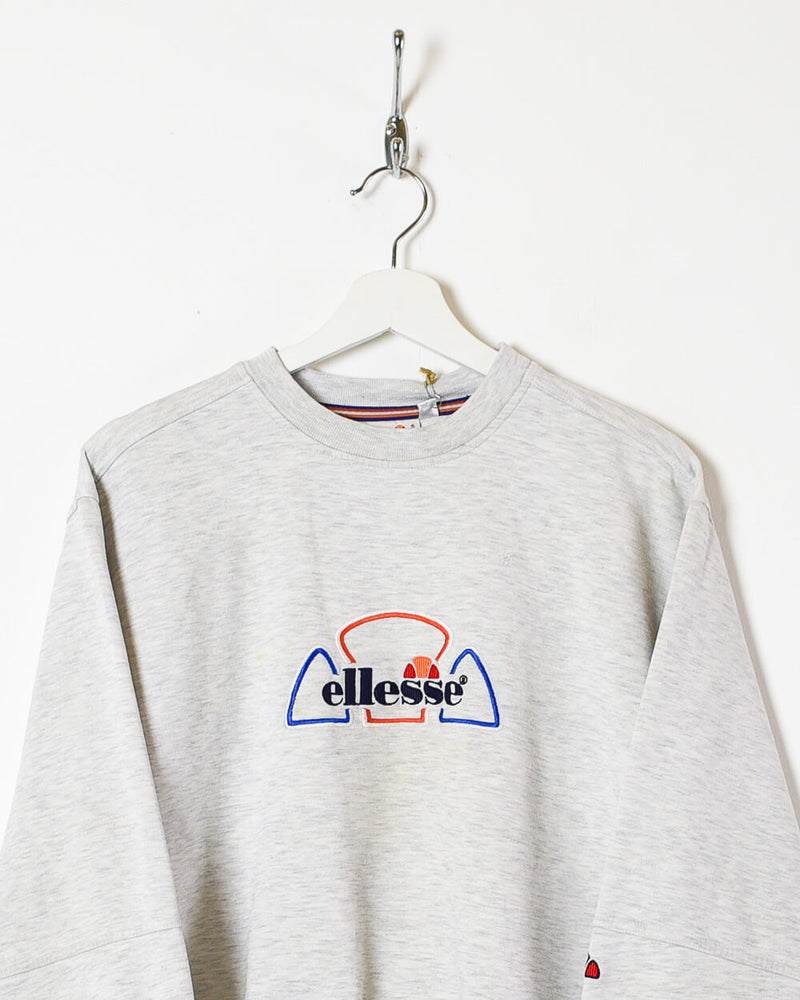 Vintage 90s Cotton Ellesse Sweatshirt X-Small– Domno Vintage