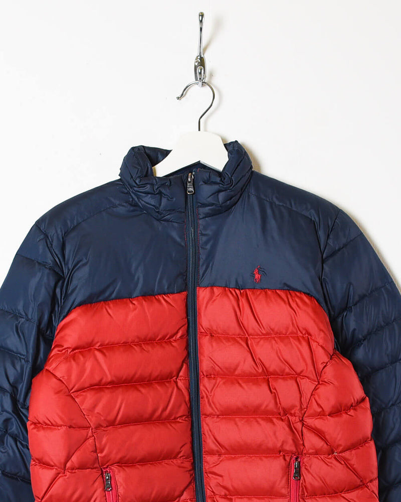 Ralph Lauren Polo Down Puffer Jacket - X-Small | Domno Vintage