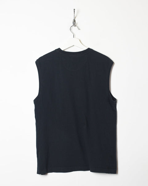 Vintage 00s Black Nike Vest - Large Cotton– Domno Vintage