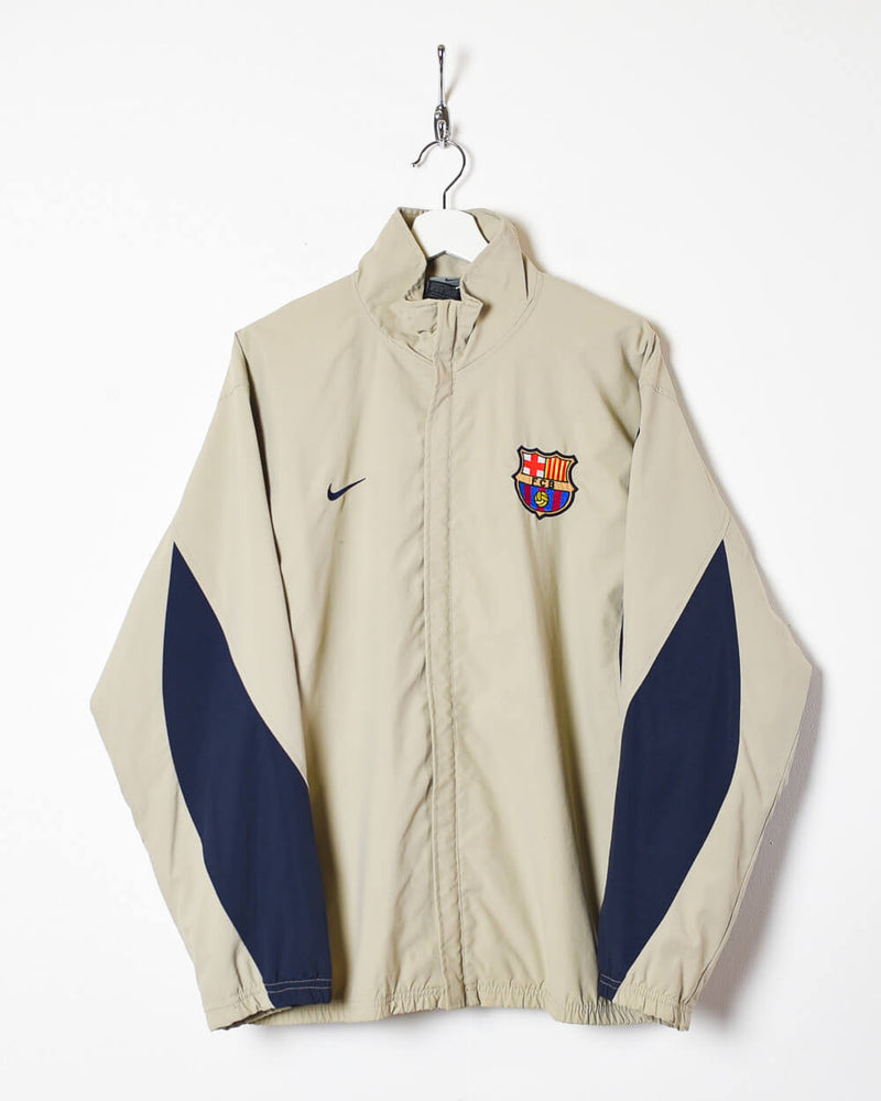 con las manos en la masa mensaje Lavar ventanas Nike F.C Barcelona Windbreaker Jacket - Large | Domno Vintage