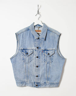 Levi Strauss & Co Sleeveless Denim Jacket - Medium | Domno Vintage