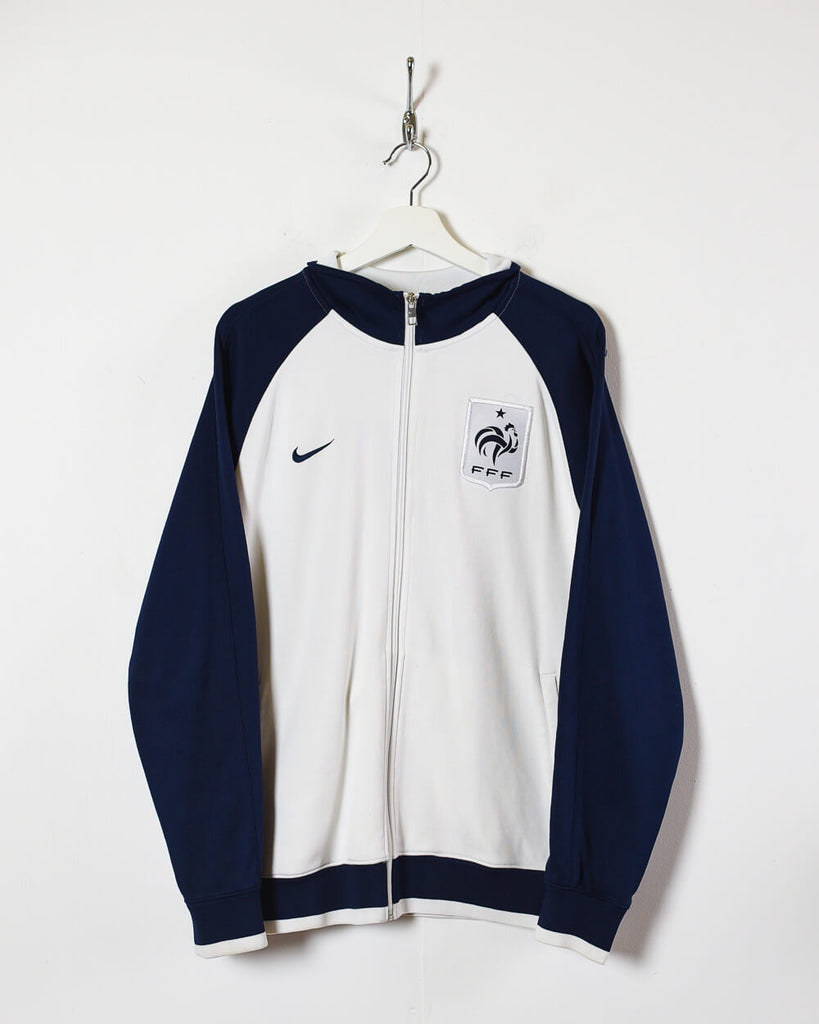 limpiador Dormitorio Similar Nike France Football Zip-Through Sweatshirt - Medium | Domno Vintage