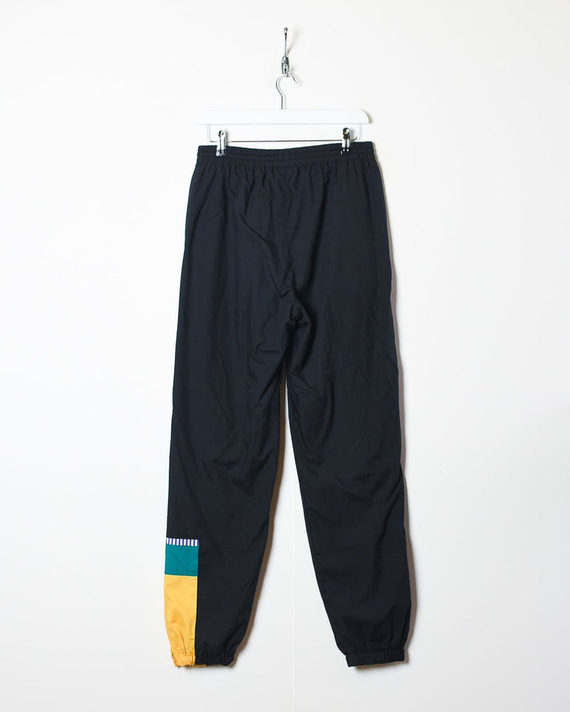 Vintage 90s Black Le Coq Sportif Tracksuit Bottoms - Medium Polyester ...