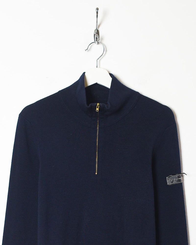 80s STONEISLAND halfgip knit 人気特価激安 15745円 nods.gov.ag