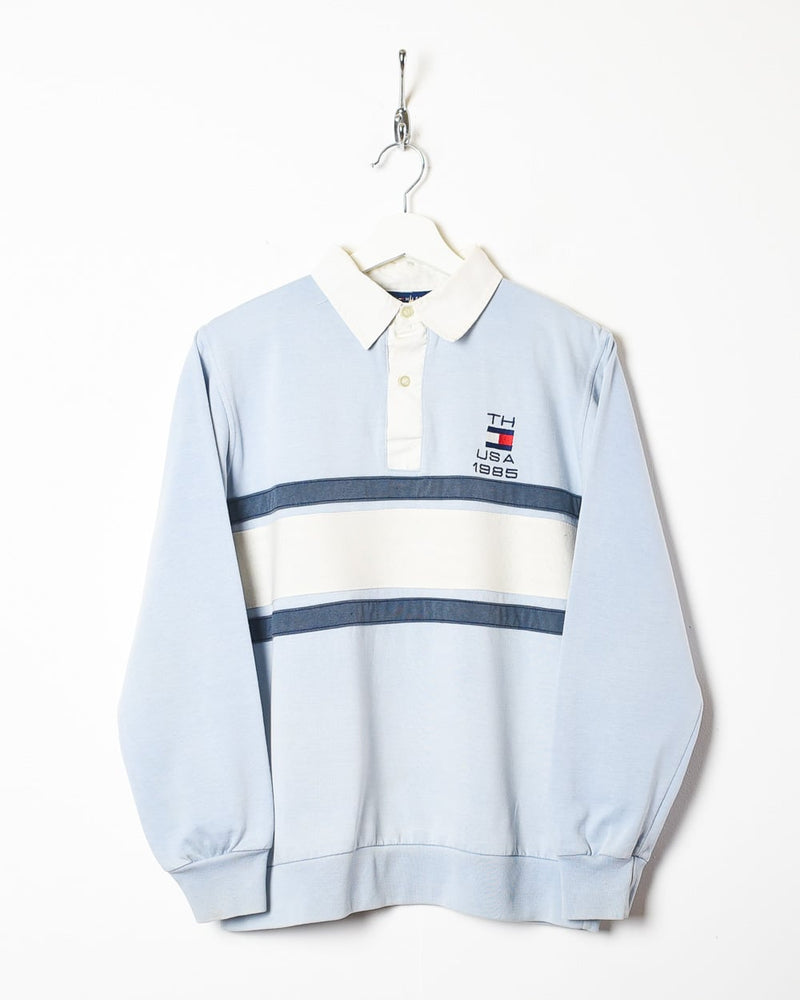 Ocean At redigere Kom forbi for at vide det Vintage 00s Baby Tommy Hilfiger USA Rugby Shirt - Small Cotton– Domno  Vintage