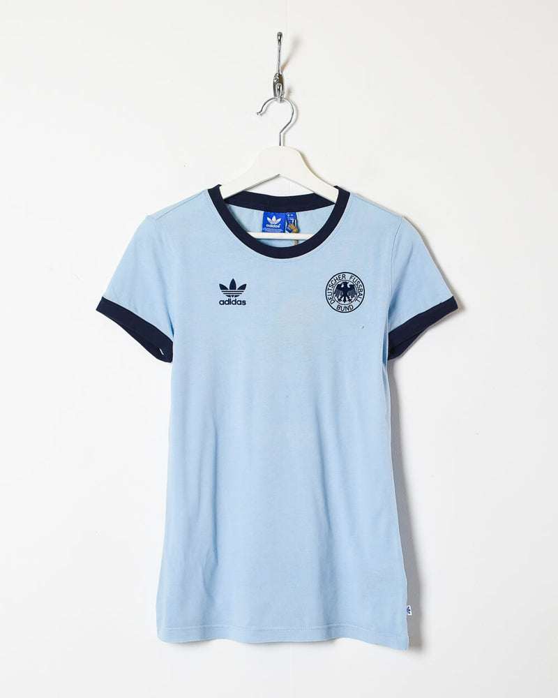 hed Lokomotiv Levere Vintage 10s+ Cotton Plain Baby Adidas Women's Germany T-Shirt - Small–  Domno Vintage