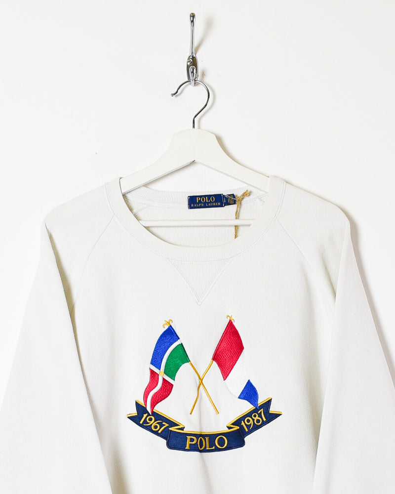 Ralph Lauren Polo 1967 1987 Sweatshirt - Large | Domno Vintage