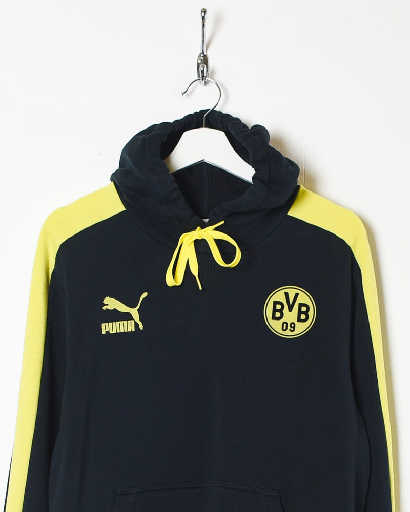 Vintage 10s+ Black Puma Borussia Dortmund - Medium N/A– Domno Vintage