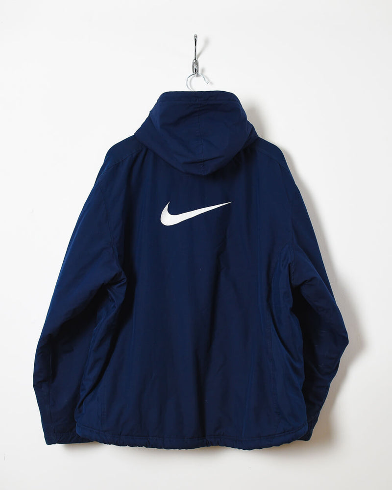 nike navy coat