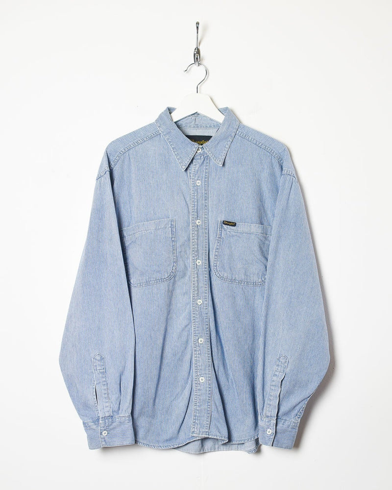 Wrangler Striped Shirt - Medium | Domno Vintage