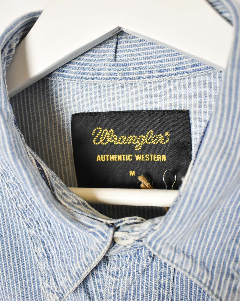 Wrangler Striped Shirt - Medium | Domno Vintage