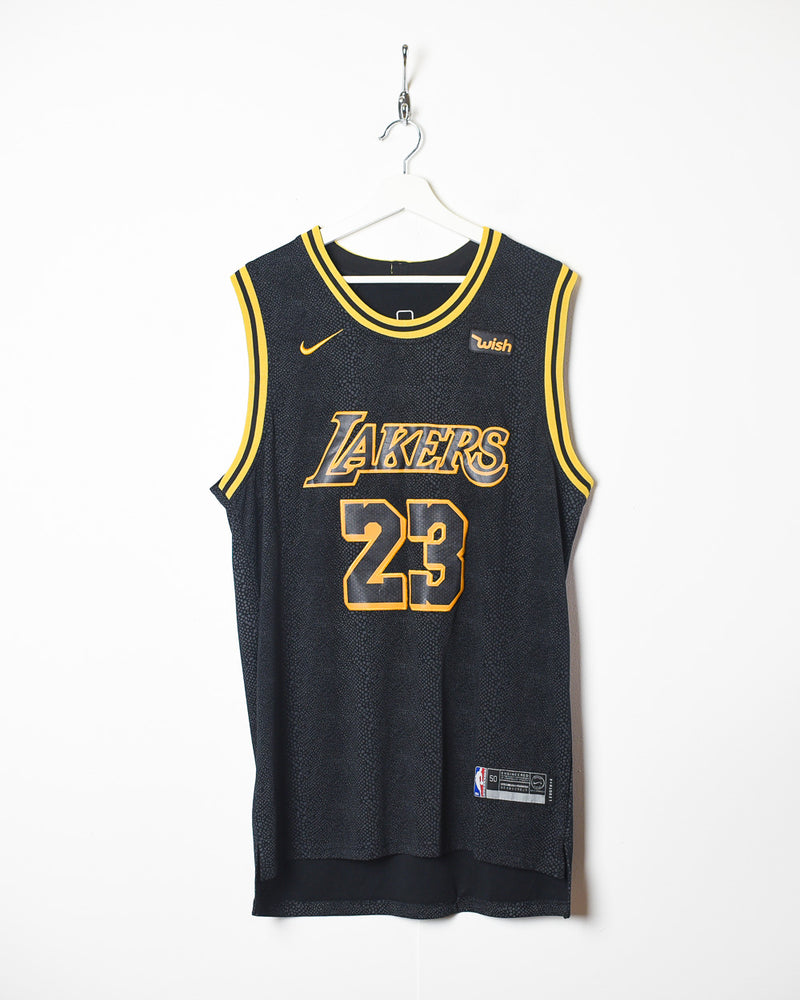  Outerstuff Anthony Davis Los Angeles Lakers Black #3