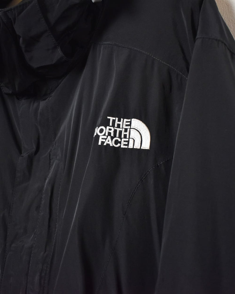Vintage 00s Black The North Face Hyvent Hooded Jacket - Large Nylon ...