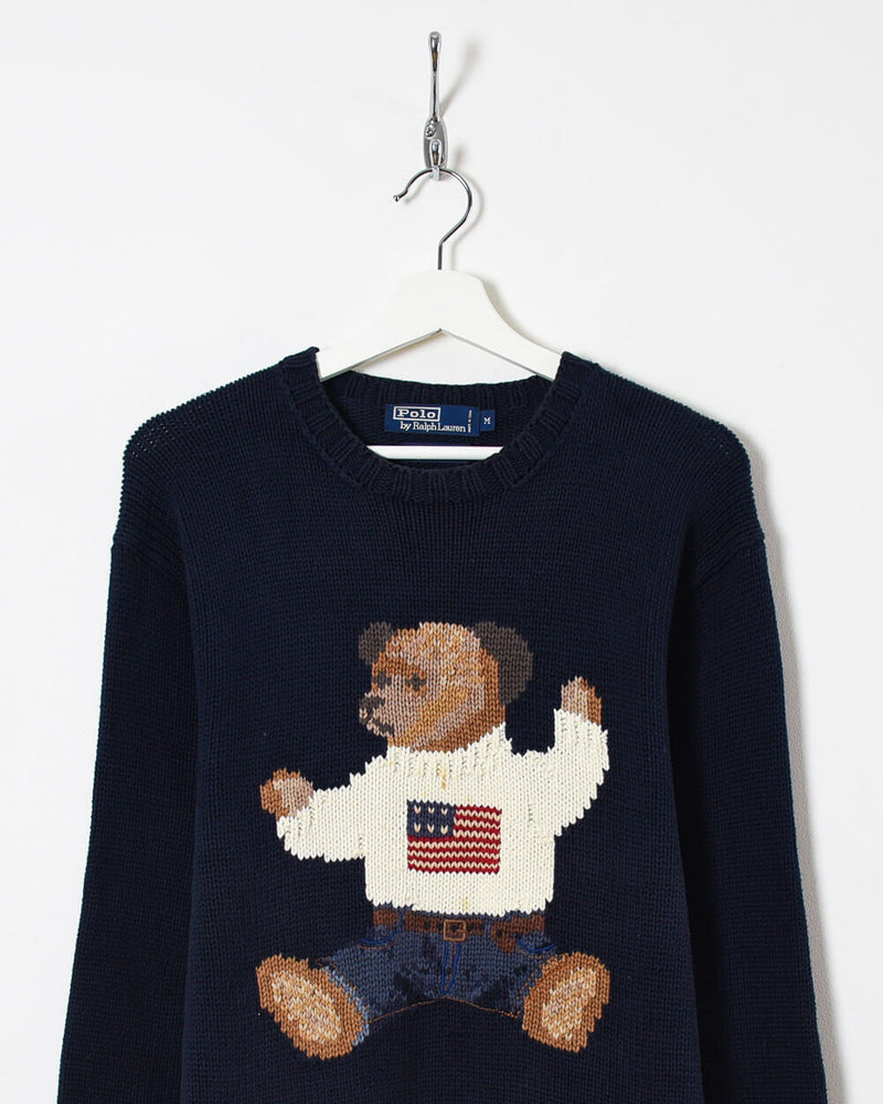 polo bear vintage sweater