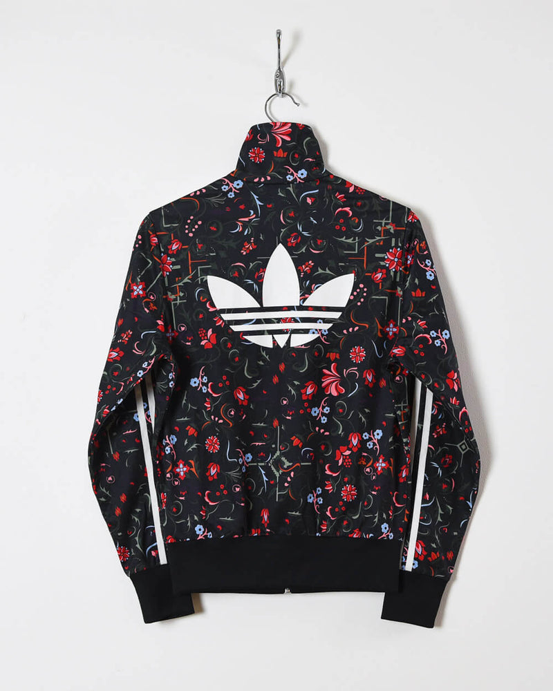 Adidas Women's Floral Tracksuit Top - | Domno Vintage