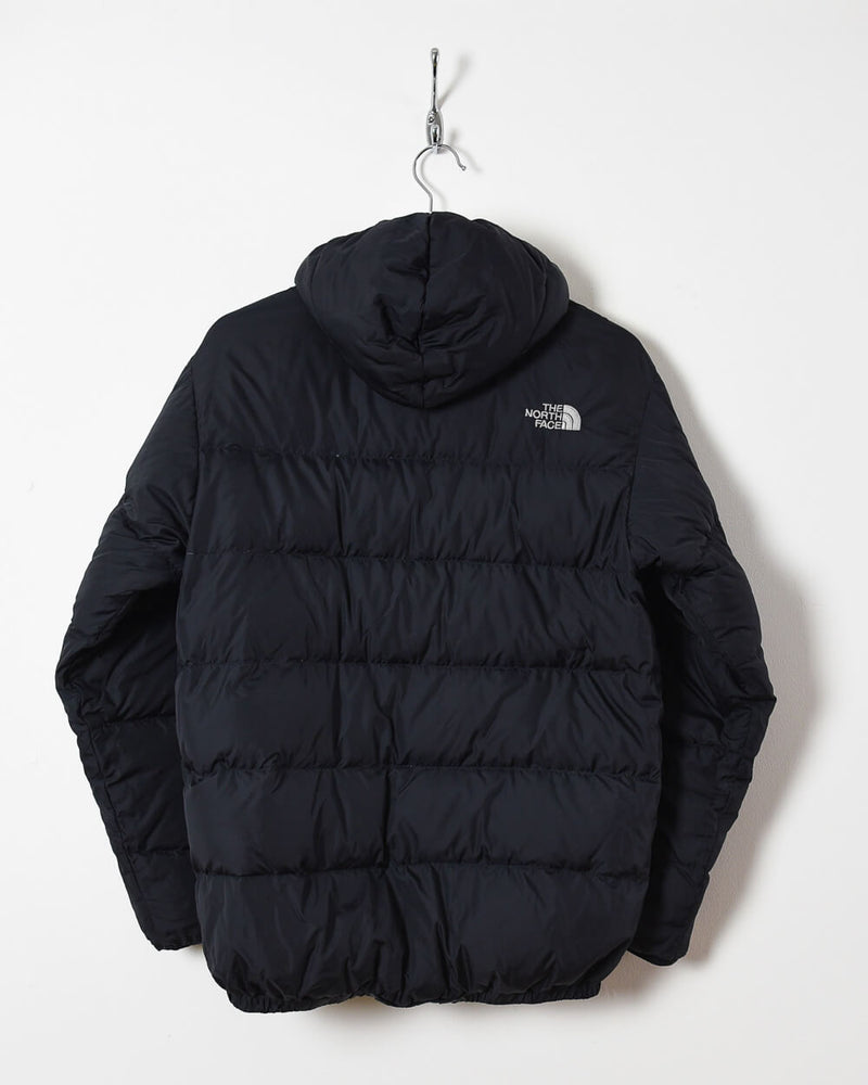 Vintage 00s Nylon Plain Grey The North Face Reversible Puffer