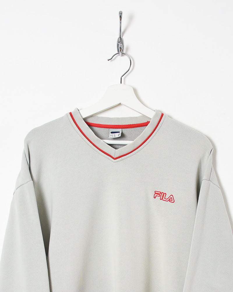 Vintage 00s Plain Stone Fila Sweatshirt - Medium– Domno Vintage