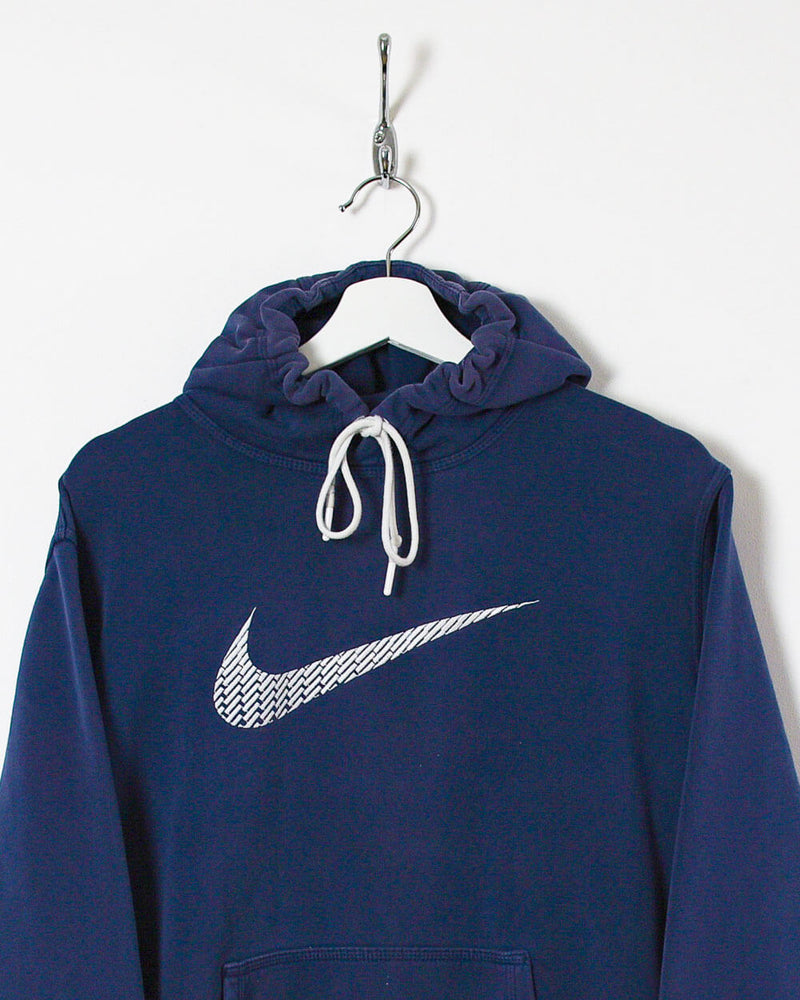 blue nike hoodie medium