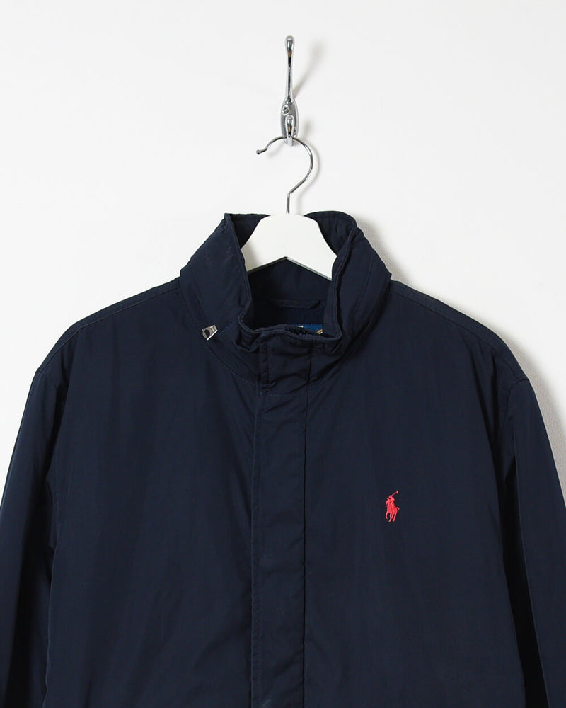 Ralph Lauren Fleece Lined Jacket - Large | Domno Vintage