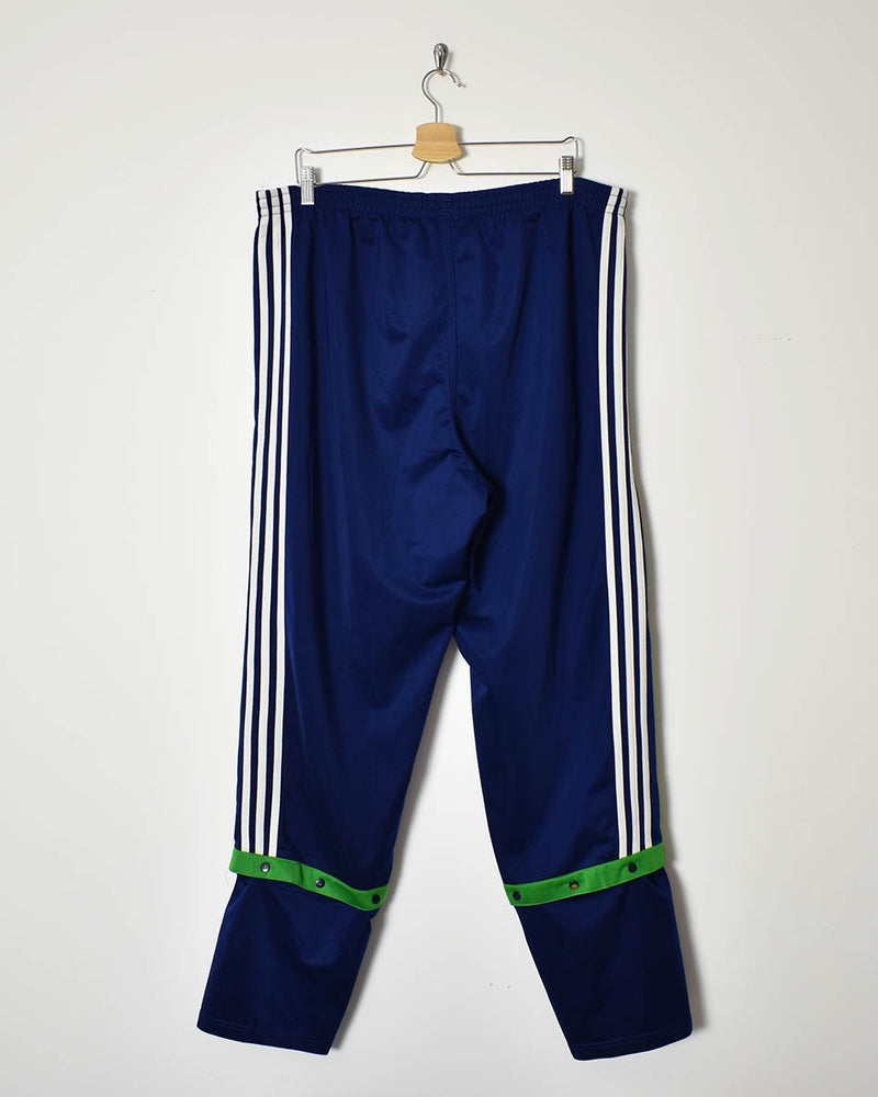 adidas tracksuit bottoms poppers
